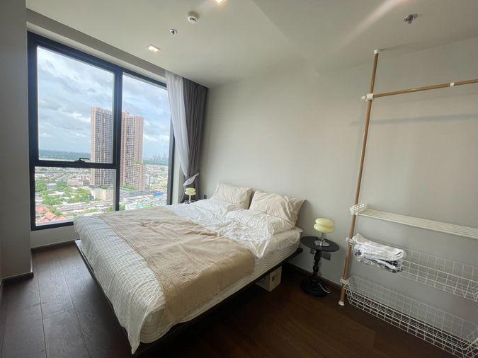 รูป IDEO Q Sukhumvit 36 ปล่อยเช่า ห้องมุม กระจกโค้งมองเห็นวิวได้ 180 องศา เฟอร์นิเจอร์ครบ พร้อมเข้าอยู่!! - รูปที่ 14/31