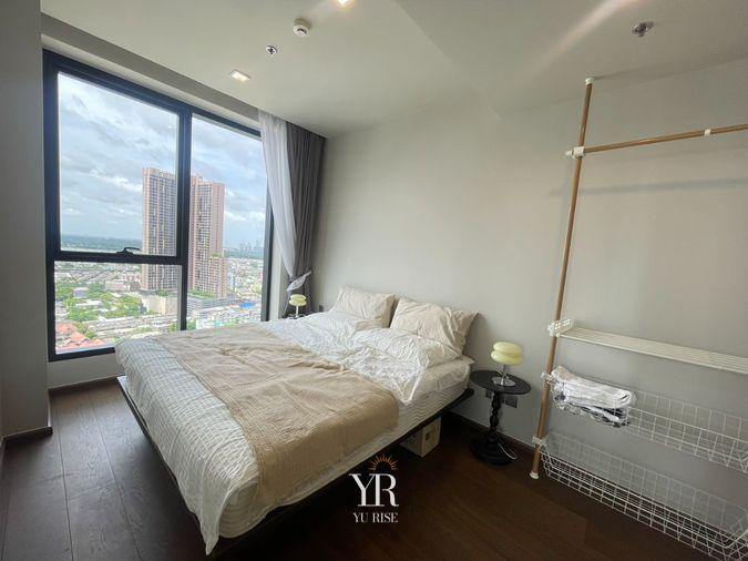 รูป IDEO Q Sukhumvit 36 ปล่อยเช่า ห้องมุม กระจกโค้งมองเห็นวิวได้ 180 องศา เฟอร์นิเจอร์ครบ พร้อมเข้าอยู่!! - รูปที่ 14/31