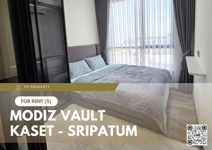 รูป ให้เช่า 📍 MODIZ VAULT Kaset - Sripatum 📍 เฟอร์นิเจอร์ และ เครื่องใช้ไฟฟ้าครบ ใกล้ BTS บางบัว - รูปที่ 1/6