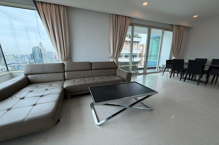 picture 🔥 For Rent !!🔥 Q Langsuan, 3 bedroom, 3 bathroom, high floor 34++, nice view, great facility !! Code C20260700027 furnished, ready to move in📣📣 - 8/21