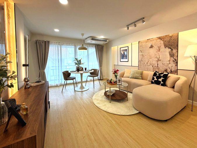 รูป ขายคอนโด บางนา เพลส 2 ห้องนอน ใกล้ทางด่วน ห้องใหญ่ พร้อมอยู่ - รูปที่ 2/23