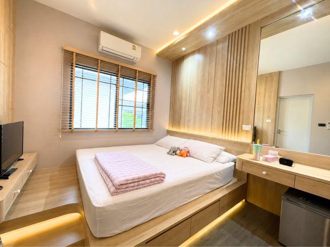 รูป ขาย บ้านเดี่ยว ตกแต่งผนังและBuild-inทั้งบ้าน Bangkok Boulevard Ramintra-Serithai2 สไตล์ Luxury Nordic 62.3 ตร.ว.  - รูปที่ 29/37