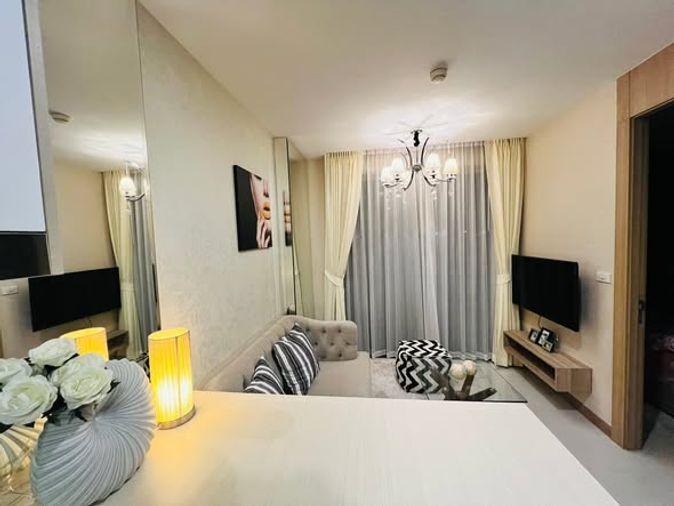 รูป 🔥 ขาย คอนโด เดอะ ริเวียร่า จอมเทียน  The Riviera Jomtien ทำเลจอมเทียน พร้อมเข้าอยู่ วิวเมือง เฟอร์นิเจอร์และเครื่องใช้ไฟฟ้าครบ - รูปที่ 3/12