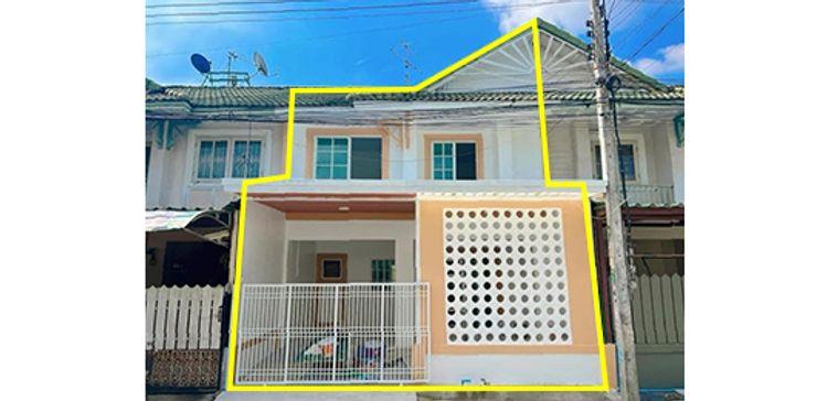 picture Townhouse for sale, Pruksa 12, along Khlong 3 (Khlong Luang-Thanyaburi), Pathum Thani - 1/14