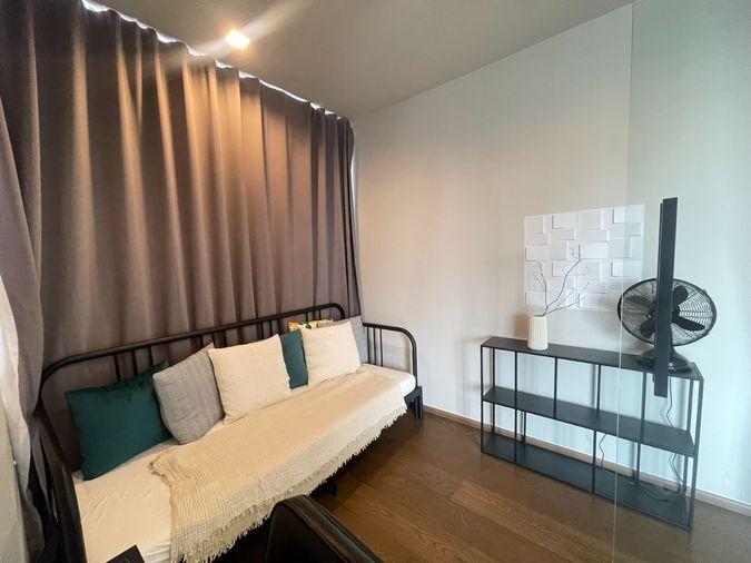 รูป IDEO Q Sukhumvit 36 ปล่อยเช่า ห้องมุม กระจกโค้งมองเห็นวิวได้ 180 องศา เฟอร์นิเจอร์ครบ พร้อมเข้าอยู่!! - รูปที่ 12/31