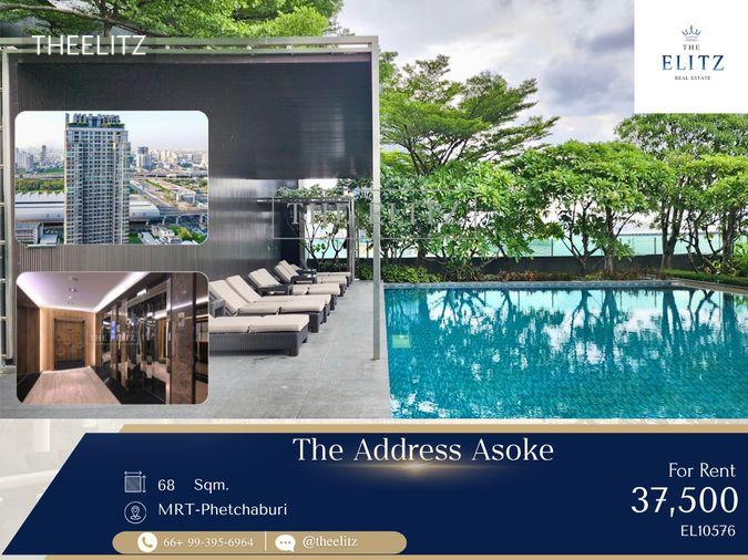 picture ✨ Stunning Executive Panorama - Lavish High-Floor Layout in a Top-Tier Asoke High-Rise ✨ - 1/16