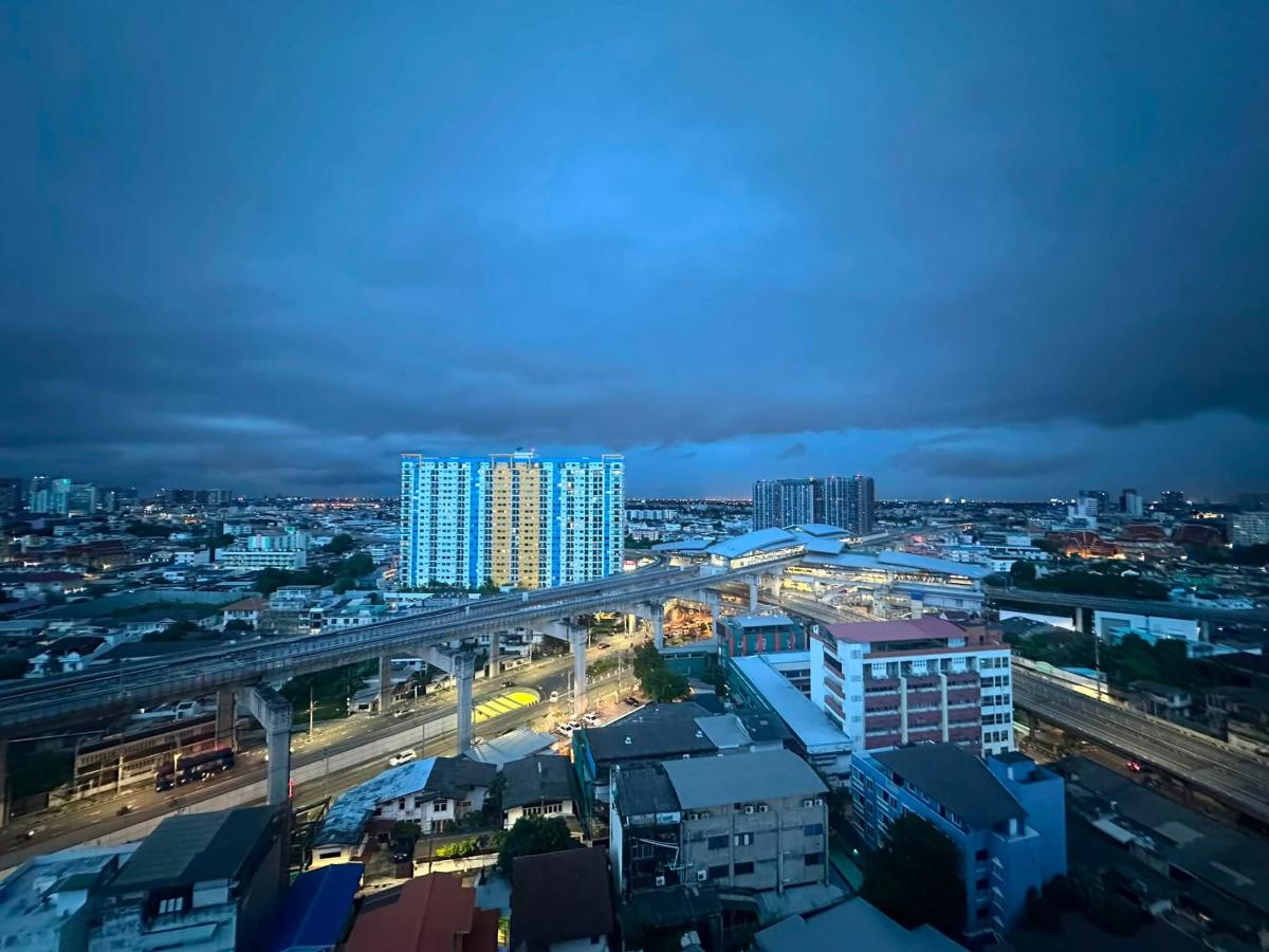 รูป ✨ขาย คอนโด  IDEO Tha Phra Interchange (ไอดีโอ ท่าพระ อินเตอร์เชนจ์)  ติด MRT ท่าพระ ชั้น 17 วิวโล่ง บิ้วอินทั้งห้อง✅ พร้อมเข้าอยู่ - รูปที่ 6/6