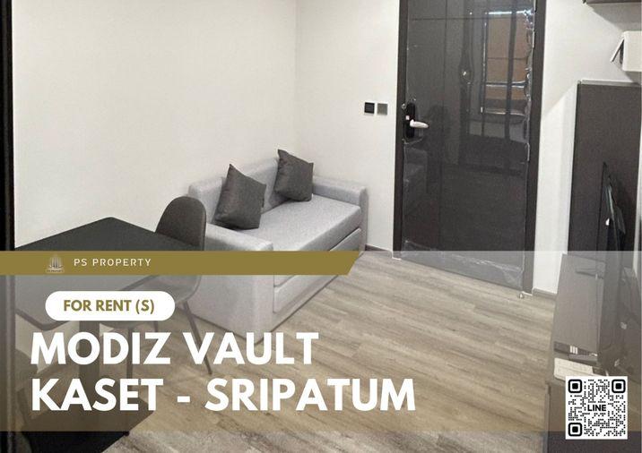 รูป ให้เช่า ✨ MODIZ VAULT Kaset - Sripatum ✨ เฟอร์นิเจอร์ และ เครื่องใช้ไฟฟ้าครบ ติด ม.เกษตร ใกล้ ม.ศรีปทุม - รูปที่ 1/7