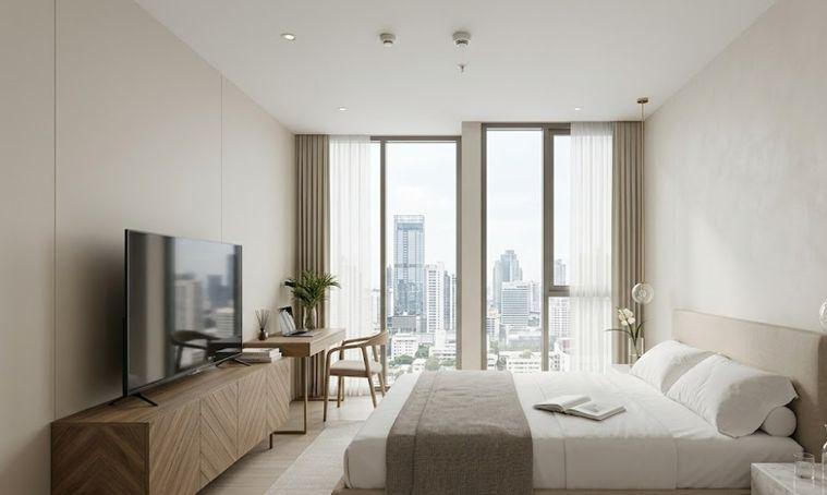 picture Best Price‼️For rent Muniq Langsuan luxurious style High floor with cirty view 💗 DS3820 | Line @Dstay - 2/2