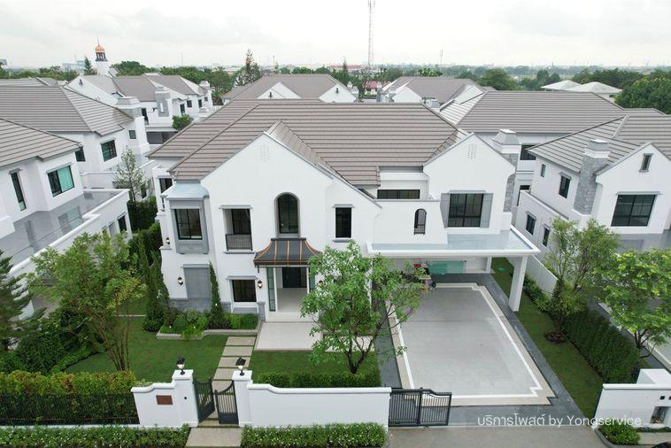 รูป Call : 085-141-3333 โครงการ นันทวัน พระราม 9-กรุงเทพกรีฑาตัดใหม่ คฤหาสน์หรู 130 ตารางวา 4 นอน 5 น้ำ 2 ครัว จอดรถ 6 คัน ตกแต่งใหม่พร้อมเข้าอยู่ - รูปที่ 1/15