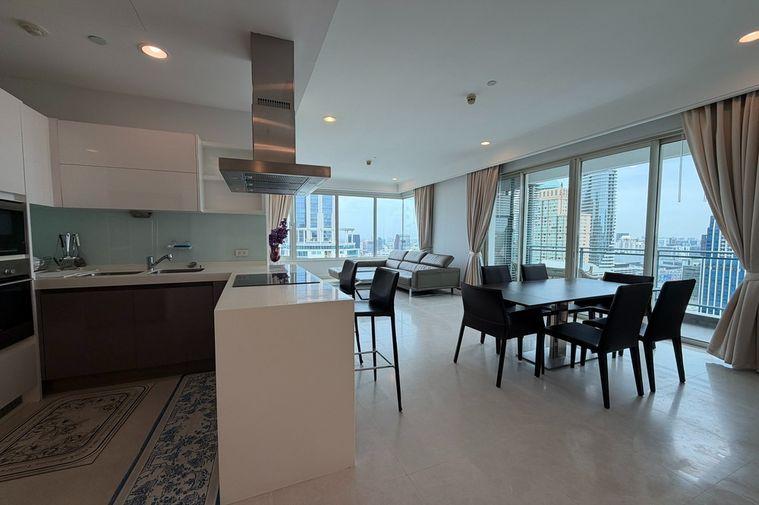 picture 🔥 For Rent !!🔥 Q Langsuan, 3 bedroom, 3 bathroom, high floor 34++, nice view, great facility !! Code C20260700027 furnished, ready to move in📣📣 - 1/21