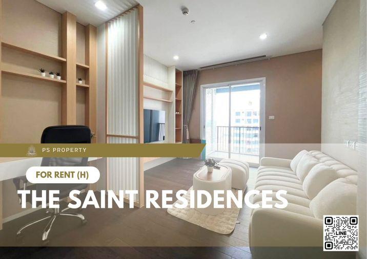 รูป ให้เช่า 📍 The Saint Residences 📍 2 ห้องนอน 2 ห้องน้ำ เฟอร์นิเจอร์ และ เครื่องใช้ไฟฟ้าครบ ใกล้ BTS ห้าแยกลาดพร้าว - รูปที่ 1/11