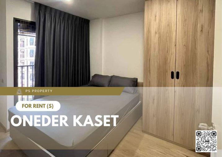 picture For rent ✨ ONEDER Kaset ✨ Fully furnished and equipped, just 200 meters from Kasetsart University. - 1/6