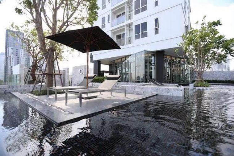 รูป HQ Thonglor ขายพร้อมผู้เช่า ห้องดีพื้นที่กว้าง ตกแต่งสวย วิวดี เฟอร์นิเจอร์ครบ 1 ห้องนอน 1 ห้องน้ำ - รูปที่ 6/9