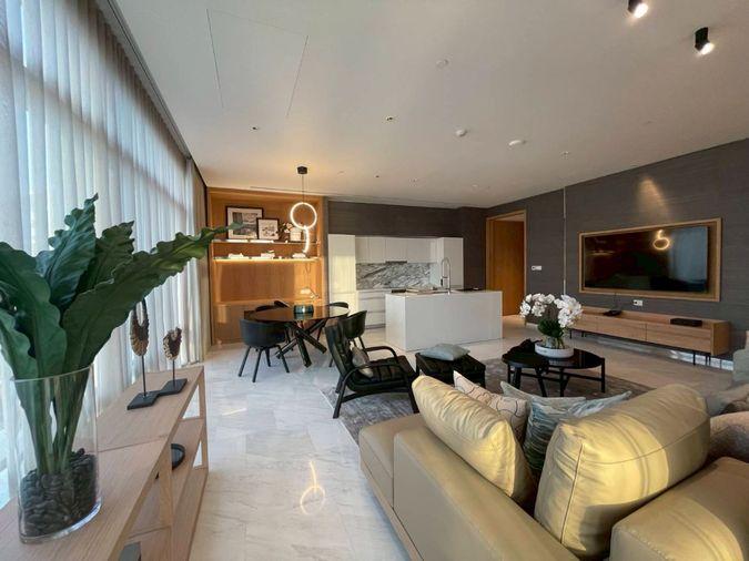 รูป คอนโด 2 ห้องนอน ที่ Four Seasons Private Residences Bangkok ✅ ใกล้ BTS สะพานตากสิน เฟอร์นิเจอ์ครบ ทักไลน์ได้เลยตอบไวมาก - รูปที่ 1/18