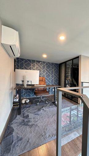 รูป PFD-08828 ให้เช่าคอนโด ไนท์บริดจ์ สเปซ พระราม 9 (KnightsBridge Space Rama 9) ห้องสวรูปแบบ Duplex แต่งครบหรูหราพร้อมอยู่ ใกล้ MRT พระราม 9 🏙️✨ - รูปที่ 6/10