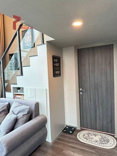 รูป PFD-08828 ให้เช่าคอนโด ไนท์บริดจ์ สเปซ พระราม 9 (KnightsBridge Space Rama 9) ห้องสวรูปแบบ Duplex แต่งครบหรูหราพร้อมอยู่ ใกล้ MRT พระราม 9 🏙️✨ - รูปที่ 5/10