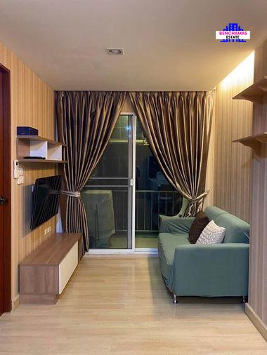 รูป 🌳ขายด่วน! Emerald Residence Ratchada เอมเมอรัลด์ เรสซิเดนท์ รัชดา ทำเลรัชดาภิเษก-ห้วยขวาง ห้องเกือบมุมสุด เป็นส่วนตัวมาก ✨บิ้วอินพร้อมอยู่ - รูปที่ 10/13