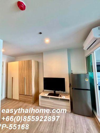 รูป P-55168 | รีเจ้นท์โฮม บางนา 🔥✨ คอนโดให้เช่า 1 ห้องนอน วิวสวน เฟอร์นิเจอร์ครบ พร้อมเครื่องซักผ้า ใกล้ BTS บางนา พร้อมเข้าอยู่ ✨ - รูปที่ 3/9