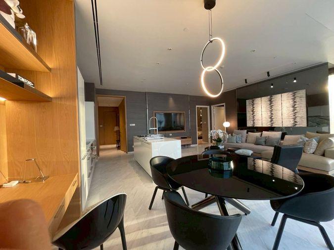 รูป คอนโด 2 ห้องนอน ที่ Four Seasons Private Residences Bangkok ✅ ใกล้ BTS สะพานตากสิน เฟอร์นิเจอ์ครบ ทักไลน์ได้เลยตอบไวมาก  - รูปที่ 2/18