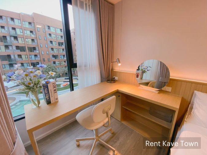 รูป 🏡 ให้เช่า Kave Town Colony 13,000฿💖 ✨ตึก B ชั้น 4 ห้องระเบียงยื่น วิวสระสวย ✅️ พร้อมเข้าอยู่ 1 ส.ค.69 - รูปที่ 2/22