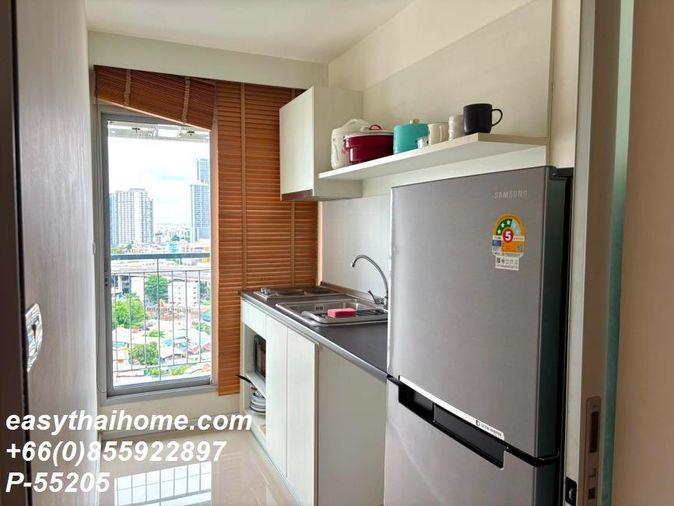 รูป P-55205  แอสปาย สุขุมวิท 48🔥✨ คอนโดให้เช่า 1 ห้องนอน ชั้นสูง วิวเมือง เฟอร์นิเจอร์ครบ พร้อมเครื่องซักผ้า ใกล้ BTS พระโขนง พร้อมเข้าอยู่ ✨ - รูปที่ 5/6