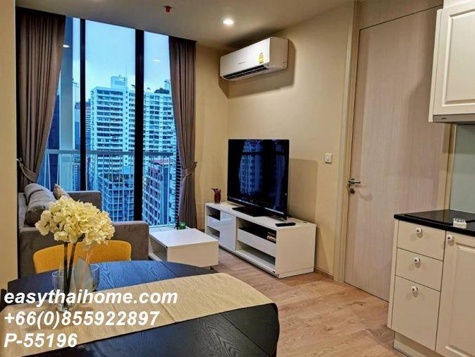 รูป P-55196 | โนเบิล รีโคล สุขุมวิท 19 🔥✨ คอนโดให้เช่า 1 ห้องนอน ชั้นสูง วิวเมือง เฟอร์นิเจอร์ครบ พร้อมเครื่องซักผ้า ใกล้ MRT สุขุมวิท และ BTS อโศก  - รูปที่ 15/15