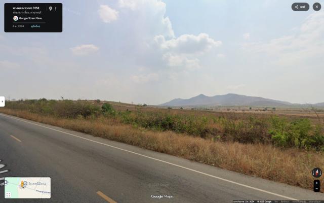 รูป 446 ไร่ ติดแนวเขา เมืองกาญจนบุรี โฉนดครุฑแดง หน้ากว้าง 550 เมตร โอกาสของนักลงทุนรายใหญ่ - รูปที่ 6/7