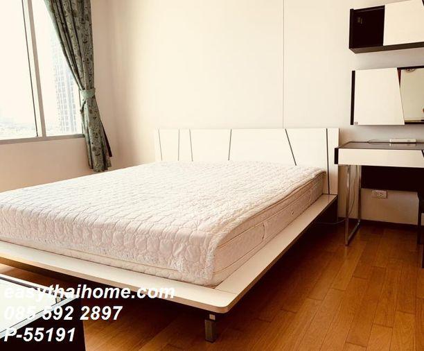 รูป P-55191 ทำเลทอง ใกล้ BTS กรุงธนบุรี Villa Sathorn 1 นอน 55 ตร.ม. ชั้น 12 แต่งครบ พร้อมอยู่ Line ID: @easythaihome 085-592-2897 - รูปที่ 5/12