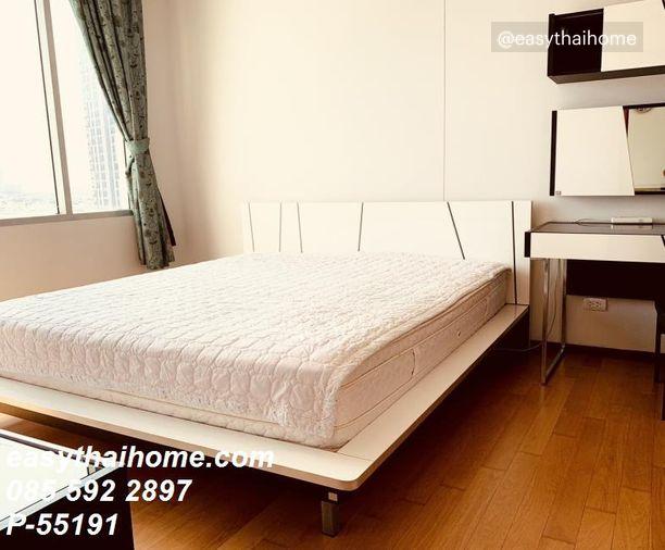 รูป P-55191 ทำเลทอง ใกล้ BTS กรุงธนบุรี Villa Sathorn 1 นอน 55 ตร.ม. ชั้น 12 แต่งครบ พร้อมอยู่ Line ID: @easythaihome 085-592-2897 - รูปที่ 5/12