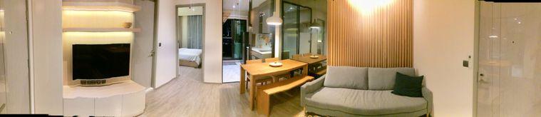 รูป Rhythm Ekkamai ปล่อยเช่า ห้องตกแต่งสวย สะอาดตกไม่รก พร้อมเฟอร์นิเจอร์ครบครัน 1 ห้องนอน 1 ห้องน้ำ - รูปที่ 8/11