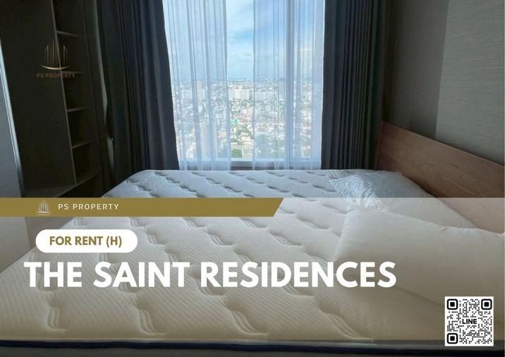 รูป ให้เช่า ✨ The Saint Residences ✨ เฟอร์นิเจอร์ และ เครื่องใช้ไฟฟ้าครบ ใกล้ BTS ห้าแยกลาดพร้าว - รูปที่ 1/11