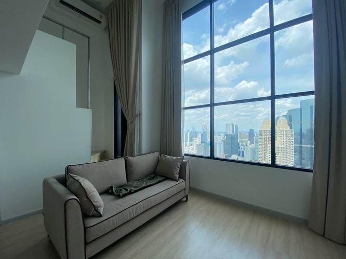 รูป *่ด่วน พร้อมเข้าอยู่ ‼️ให้เข่า Knightsbridge Prime Sathorn ห้อง Duplex ชั้นสูง 40+ วิวเมือง ราคาดีที่สุด 🔥DS3839 | Line @Dstay - รูปที่ 1/9