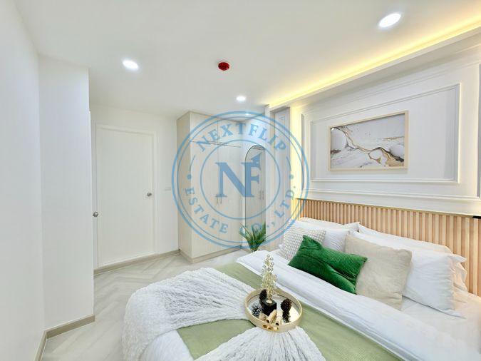 รูป 🎉 **ว่างให้เช่าแล้วจ้า!**🏡✨ ห้องรีโนเวทใหม่ พร้อมเข้าอยู่ ทำเลดี ใกล้รถไฟฟ้าสายสีชมพู 📍 Plum Condo Chaengwattana Station เฟส 2 - รูปที่ 3/18