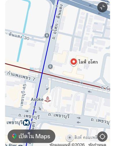 รูป ให้เช่าคอนโด 2นอน2น้ำ เดินทางสะดวก ใกล้ MRT เพชรบุรี (ห้องมุม ห้องใหม่ วิวสระว่ายน้ำ) Life Asoke 2 beds Coondo for rent 29K - รูปที่ 16/20
