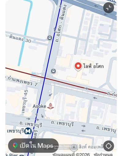 รูป ให้เช่าคอนโด 2นอน2น้ำ เดินทางสะดวก ใกล้ MRT เพชรบุรี (ห้องมุม ห้องใหม่ วิวสระว่ายน้ำ) Life Asoke 2 beds Coondo for rent 29K - รูปที่ 16/20