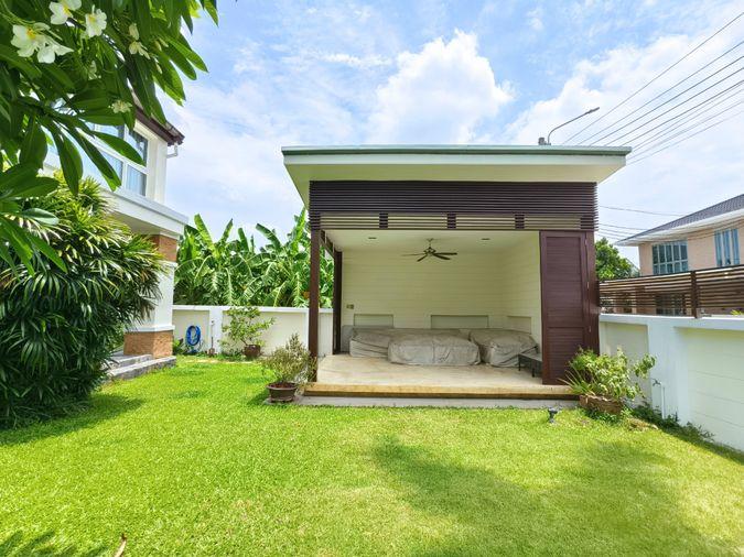 รูป ขาย บ้านเดี่ยว ที่มีชีวิตชีวาและอบอุ่นที่สุด ธารารมณ์ รามคำแหง150 แปลงมุม มีห้องแม่บ้าน 4 ห้องนอน 3 ห้องน้ำ 132.2 ตร.ว. - รูปที่ 3/38