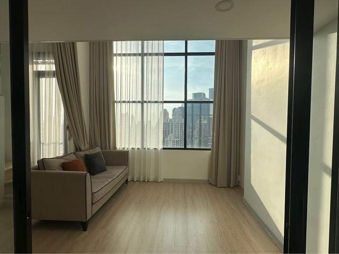 รูป *่ด่วน พร้อมเข้าอยู่ ‼️ให้เข่า Knightsbridge Prime Sathorn ห้อง Duplex ชั้นสูง 40+ วิวเมือง ราคาดีที่สุด 🔥DS3839 | Line @Dstay - รูปที่ 3/9