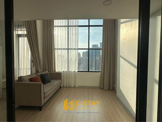 รูป *่ด่วน พร้อมเข้าอยู่ ‼️ให้เข่า Knightsbridge Prime Sathorn ห้อง Duplex ชั้นสูง 40+ วิวเมือง ราคาดีที่สุด 🔥DS3839 | Line @Dstay - รูปที่ 3/9