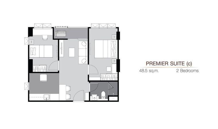picture 🏢 Condo for Rent: Supalai Prime Rama 9   Property Code | LNP-C14148  - 13/19