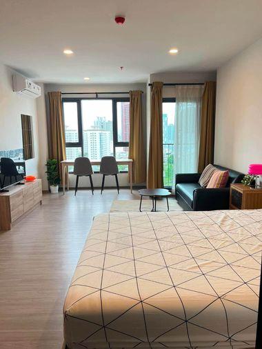 รูป 🔥 Aspire Sukhumvit - Rama 4 ห้อง Studio 31.42 ตร.ม. ชั้น 15 ใกล้ BTS เอกมัย เพียง 19,000 บาท/เดือน พร้อมเข้าอยู่! 🏙️✨ - รูปที่ 2/9