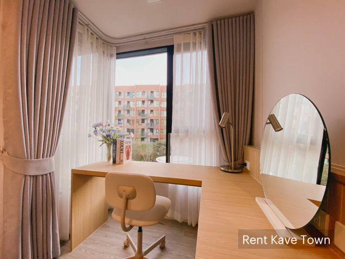 รูป 🏡 ให้เช่า Kave Town Colony 13,000฿💖 ✨ตึก B ชั้น 4 ห้องระเบียงยื่น วิวสระสวย ✅️ พร้อมเข้าอยู่ 1 ส.ค.69 - รูปที่ 16/22