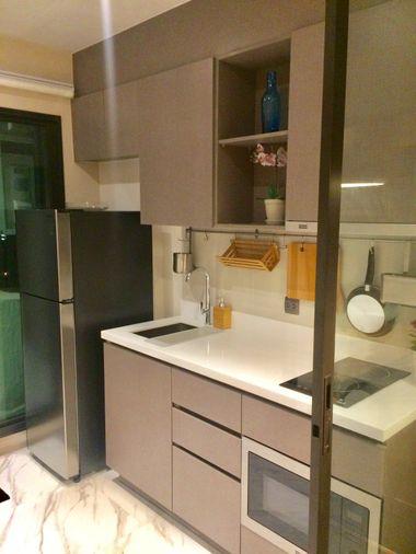 รูป Rhythm Ekkamai ปล่อยเช่า ห้องตกแต่งสวย สะอาดตกไม่รก พร้อมเฟอร์นิเจอร์ครบครัน 1 ห้องนอน 1 ห้องน้ำ - รูปที่ 4/11