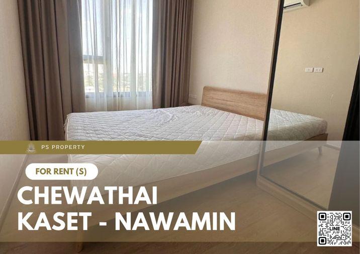 รูป ให้เช่า 📍 Chewathai Kaset - Nawamin 📍 เฟอร์นิเจอร์ และ เครื่องใช้ไฟฟ้าครบ ใกล้ Central ลาดพร้าว - รูปที่ 1/9
