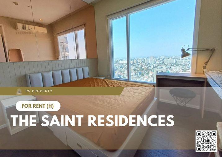 รูป ให้เช่า 📍 The Saint Residences 📍 2 ห้องนอน 2 ห้องน้ำ เฟอร์นิเจอร์ และ เครื่องใช้ไฟฟ้าครบ ใกล้ BTS ห้าแยกลาดพร้าว - รูปที่ 1/11
