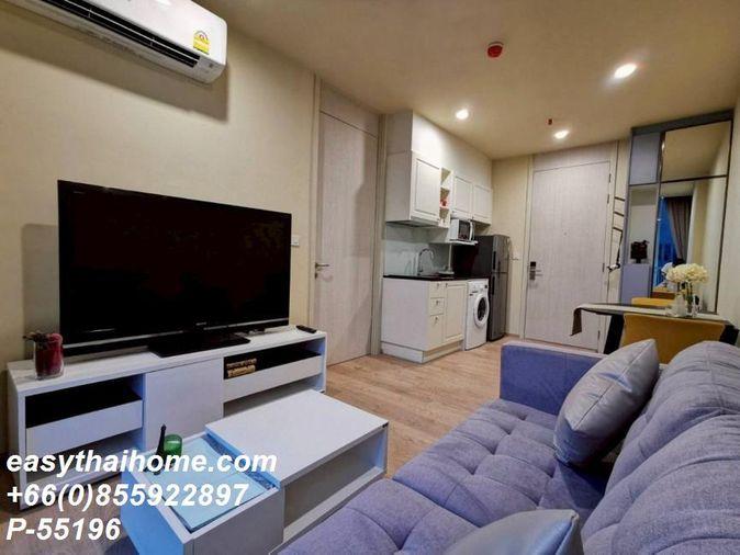 รูป P-55196 | โนเบิล รีโคล สุขุมวิท 19 🔥✨ คอนโดให้เช่า 1 ห้องนอน ชั้นสูง วิวเมือง เฟอร์นิเจอร์ครบ พร้อมเครื่องซักผ้า ใกล้ MRT สุขุมวิท และ BTS อโศก  - รูปที่ 11/15