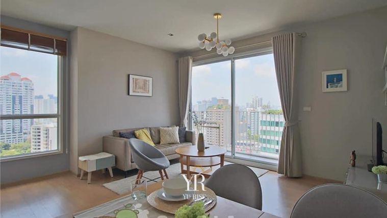 รูป HQ Thonglor ขายพร้อมผู้เช่า ห้องดีพื้นที่กว้าง ตกแต่งสวย วิวดี เฟอร์นิเจอร์ครบ 1 ห้องนอน 1 ห้องน้ำ - รูปที่ 3/9