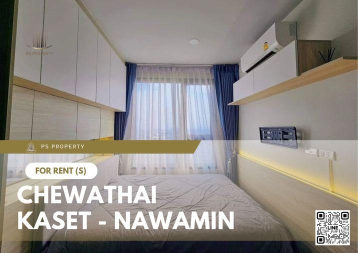 รูป ให้เช่า ❄️Chewathai Kaset - Nawamin❄️ห้องสวย วิวดี บิ้วอินเฟอร์ครบ พร้อมเครื่องใช้ไฟฟ้า 🚝 ใกล้ BTS ม.เกษตร/เสนานิคม - รูปที่ 1/5