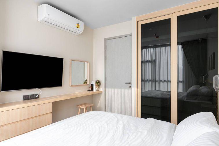 รูป Rhythm Ekkamai ห้องที่ได้รับการตกแต่งมาอย่างดี คุมโทน วิวสวย เฟอร์นิเจอร์ครบ 1 ห้องนอน 1 ห้องน้ำ พร้อมเข้าอยู่! - รูปที่ 7/8