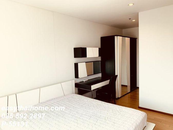 รูป P-55191 ทำเลทอง ใกล้ BTS กรุงธนบุรี Villa Sathorn 1 นอน 55 ตร.ม. ชั้น 12 แต่งครบ พร้อมอยู่ Line ID: @easythaihome 085-592-2897 - รูปที่ 4/12